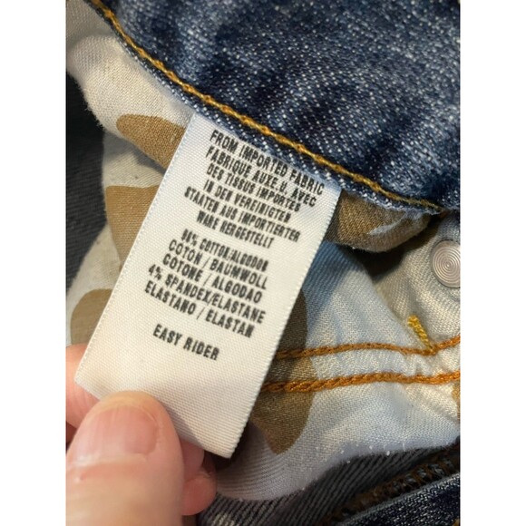 Lucky Brand Bootcut Jeans Womens Size 4/27 Long Inseam Button Fly - Picture 6 of 10